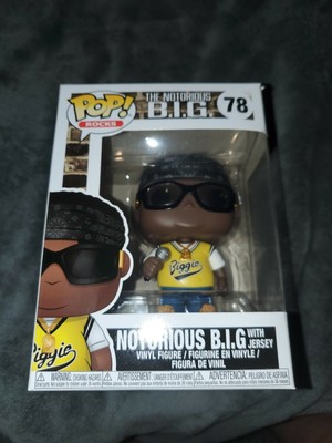 Funko Pop! Rocks The Notorious B.I.G. BIG Biggie With Jersey #78 WITH PROTECTOR! | eBay