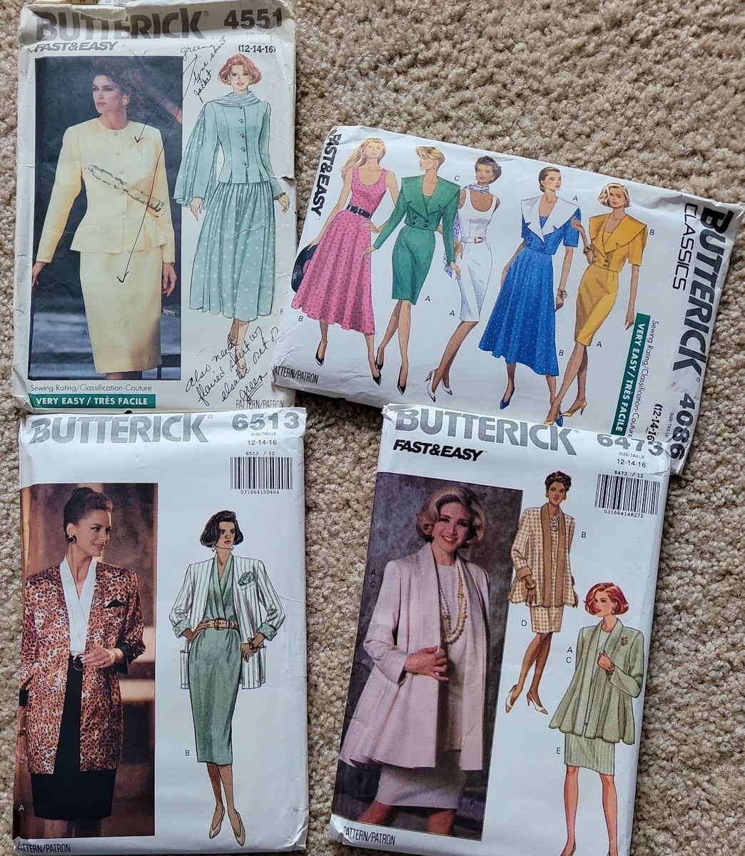 90s Fashion Sewing Patterns