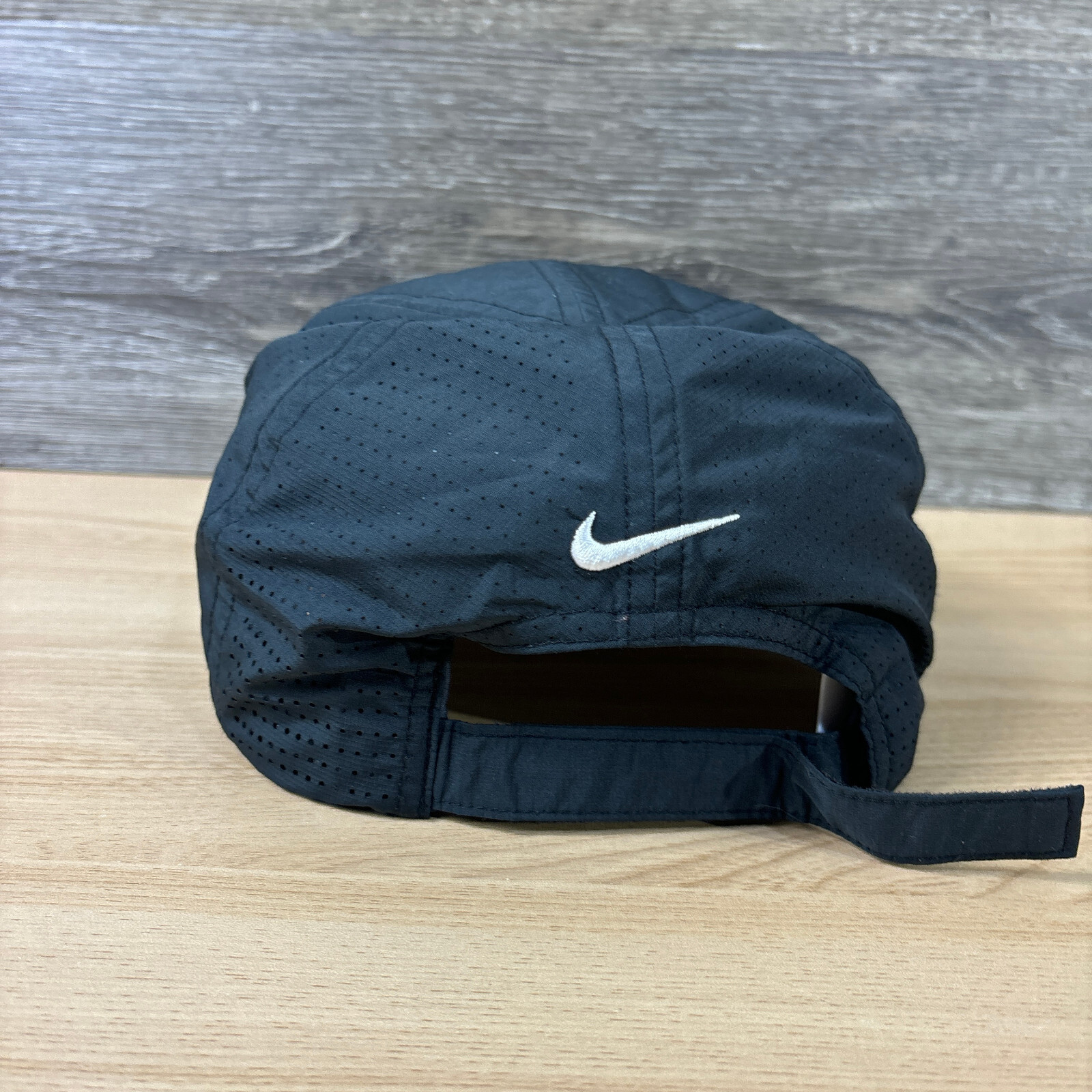 Nike Hat Cap Strap Back Gray Performance Swoosh L… - image 5