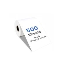 500 4" x 6" Direct Thermal Shipping Labels Zebra 2844 Eltron ZP450