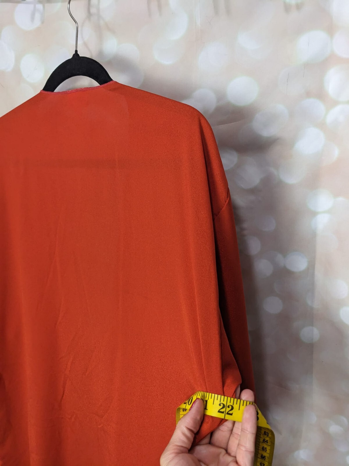 LuLaRoe Orange Women's Rust Solid Colored Shirley… - image 7