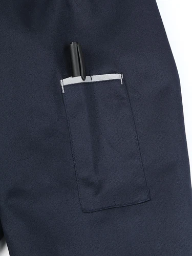 Women Men Long Sleeve Work Coat Pocket Shirts Workshop Mechanic Uniform Workwear - Bild 71 von 104