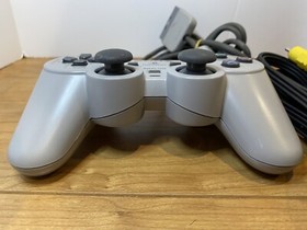 Sony PlayStation 1 PS1 SCPH-7000 Console Controller Set Gray Game JAPAN Tested