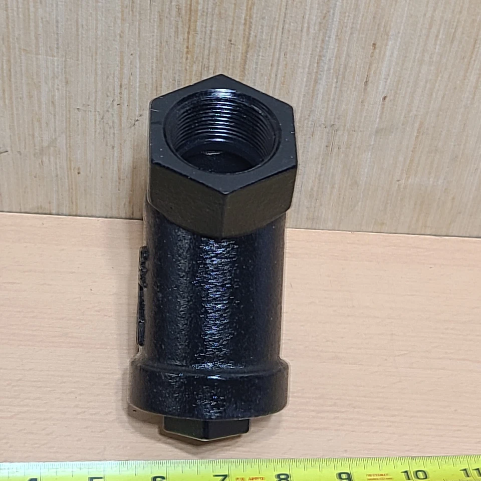 Flo Pro 1.25" Cast Iron Ball Check Valve FPBVA125 - Image 2 of 4