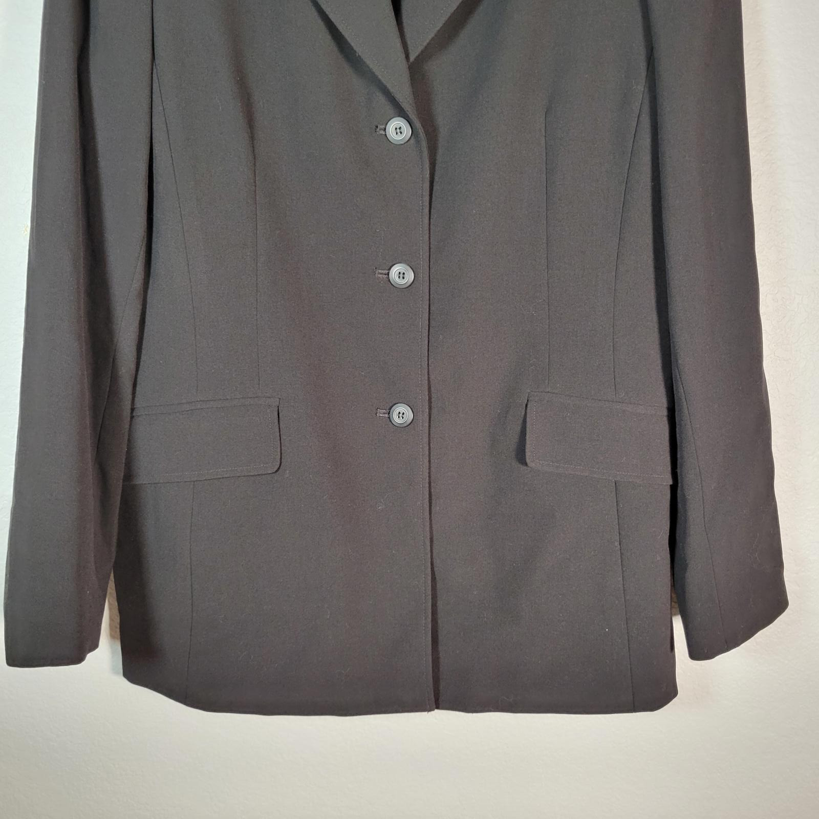 Apostrophe Essentials Black Single Breasted Lined… - image 6