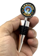 Grateful Dead Inspired Wine Stopper V1
