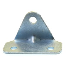 Gas strut bracket 2 hole zinc plated.