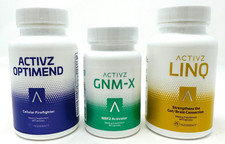 ACTIVZ TRIFECTA COMBO: 1 GNM-X 30  1 LINQ 60  1 OPTIMEND 60 - ACTIVE