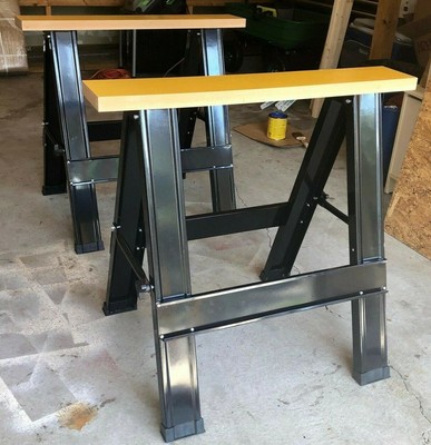 Folding Portable Steel Saw Horse 