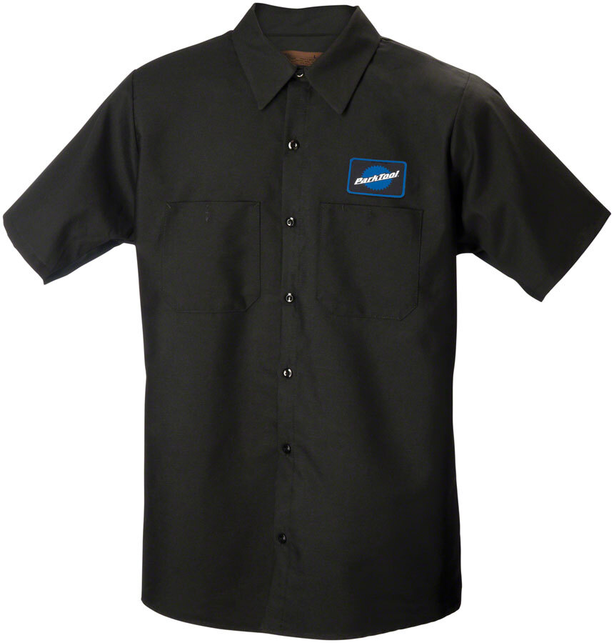 Park Tool MS-2 Mechanic Shirt - Black X-Large Mens Work Shirt Park Logo