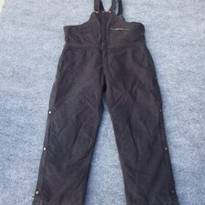 Key Outerwear 275.01 Insulated Duck Bib Overalls Black Size 2XL Tall