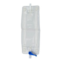 Urinary Leg Bag Hollister Anti-Reflux Valve Sterile 19 oz. - Vinyl - Pack of 12
