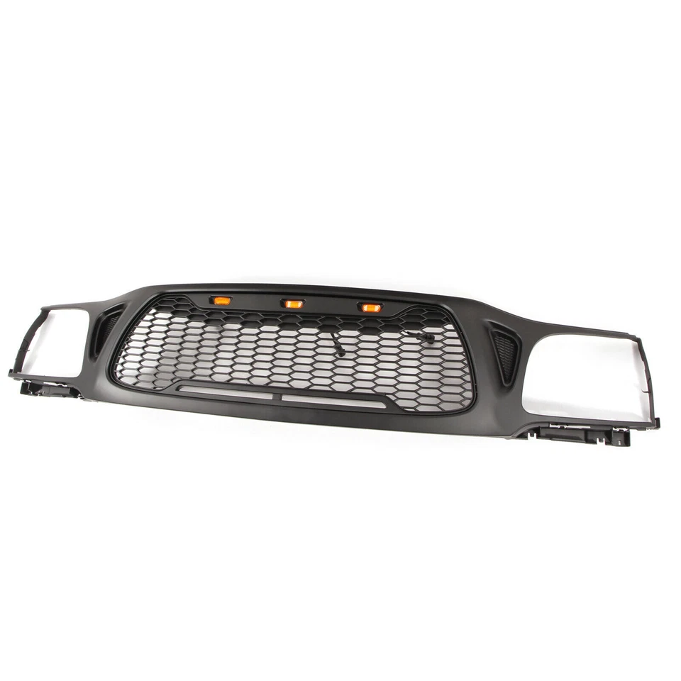 Grille Front Bumper with Black With Led Light Fits for Toyota Tacoma 2001-2004 - Image 3 of 4