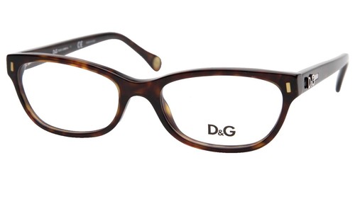 Dolce &Gabbana DG 1232 01 Black Metal Rectangular Eyeglass  display picture 3