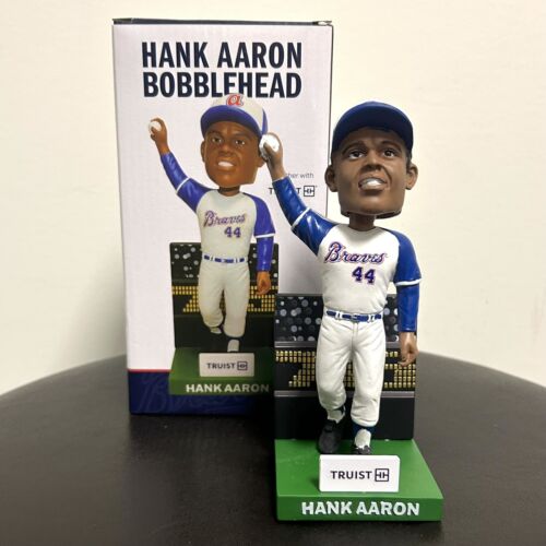 Hank Aaron 2024 Atlanta Braves Truist 50th Anniversary 715 Home Run Bobble Head