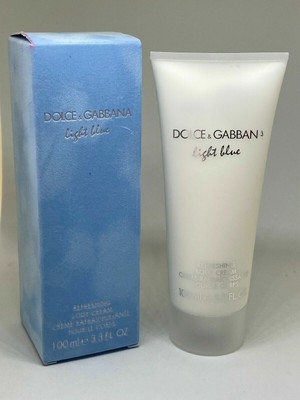 dolce and gabbana light blue body cream 3.3 oz