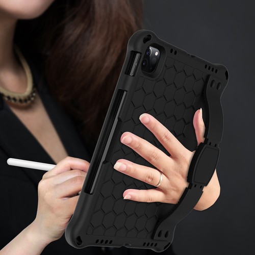 For iPad 10th Generation 10.9-inch 2022 Silicone Stand Case + Shoulder Strap - Picture 54 of 66