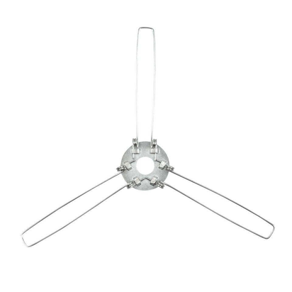 Spring Retaining Clip x3 Pack for Glass Lamp Shade Wall Light 2/3 Arm ...