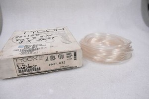 TYGON AAB00007 PLASTICIZER FREE TUBING 1/8" ID, 1/4" OD, APPROX. 33 FOOT LENGTH