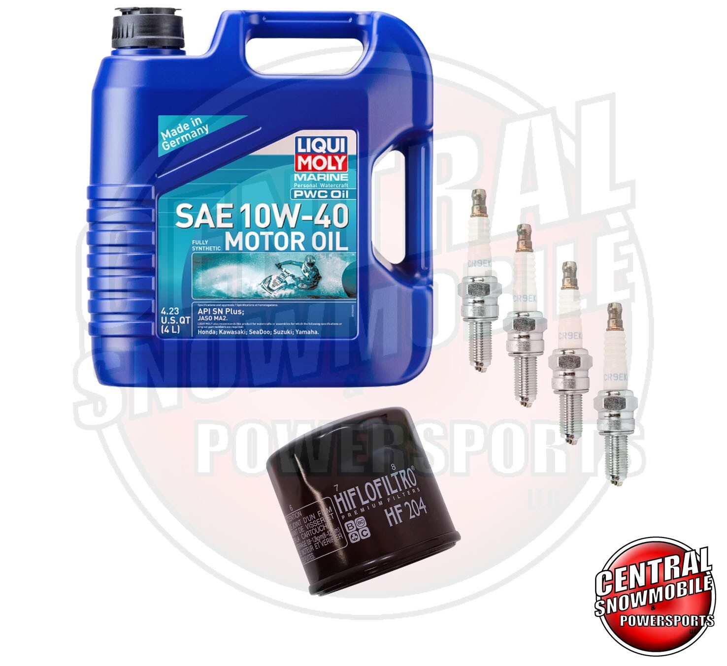 Spark Plug Kit Kawasaki Stx15f 04-16 Stx12f 03-07 Pwc
