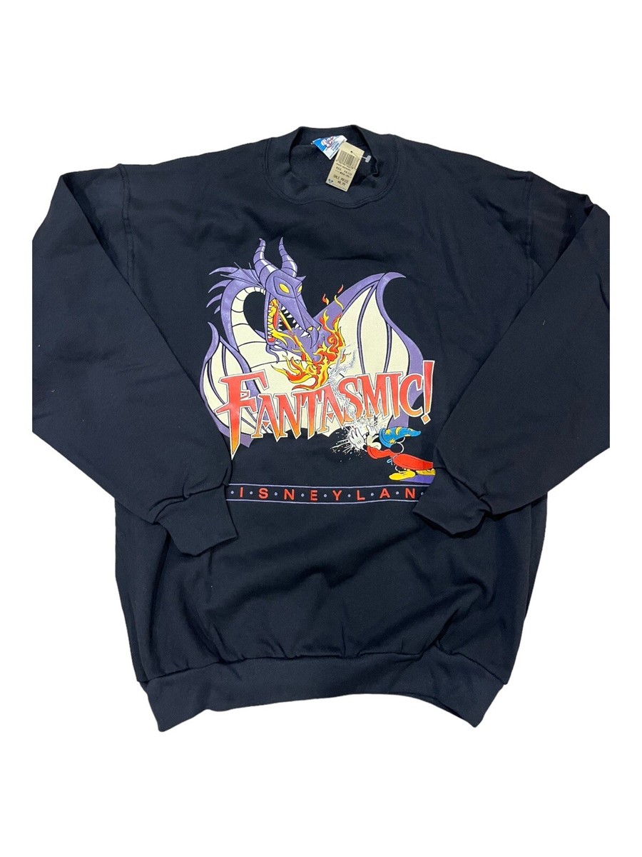 Vintage 1990's Disney Disneyland Fantasmic Mickey Sweatshirt