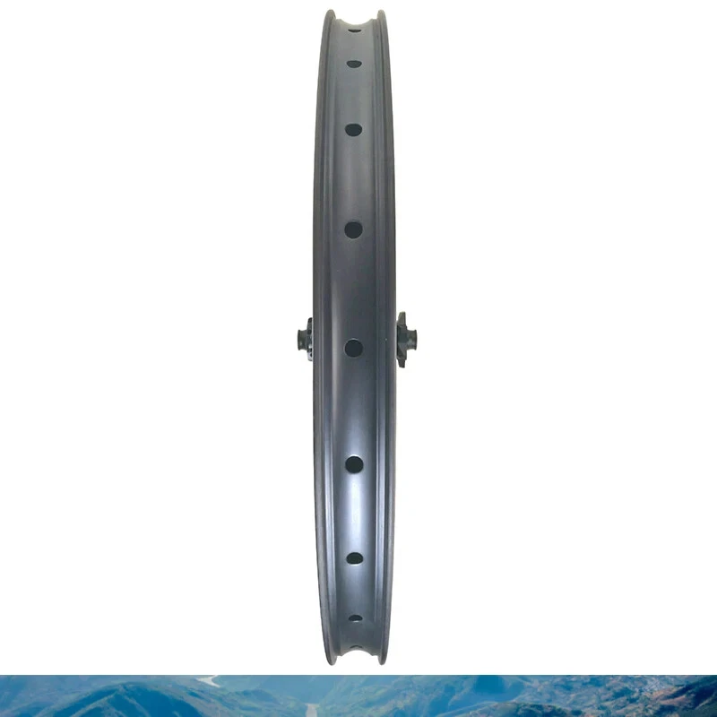 520B 24er MTB XC Bicycle Front Wheel 38X25mm Carbon Rim 28H SWISS DT 240 Hub - Image 4 of 4