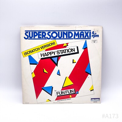 Happy Station - Fun Fun Super Sound Maxi Vinyl Schallplatte (Scratch Version)