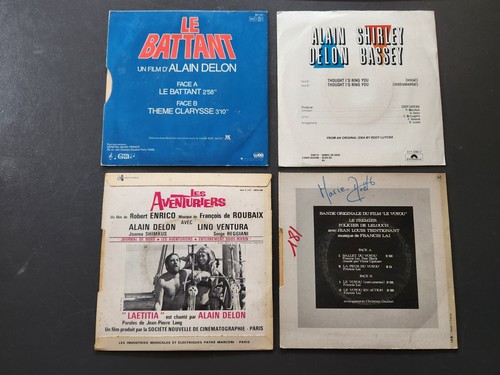 LOT DE SP EP - ALAIN DELON BOF OST - Picture 2 of 2