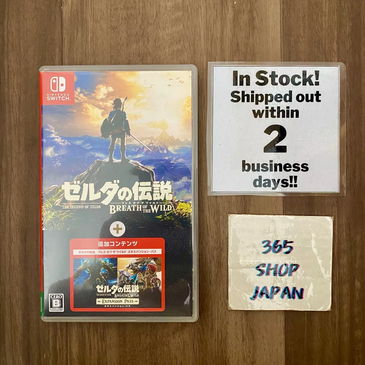 Nintendo the Legend Pass eBay Expansion Zelda The of of Switch Wild USED Breath |