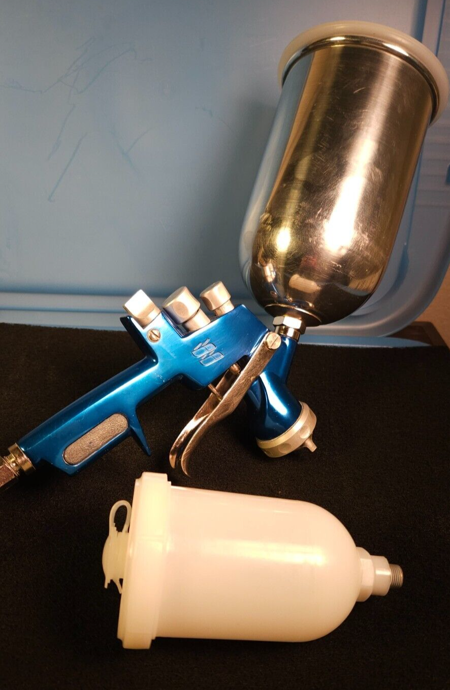 FX 92 GEO 1.7 HVLP PAINT SPRAY GUN W/GAUGE .. ITS YOUR LUCKY DAY