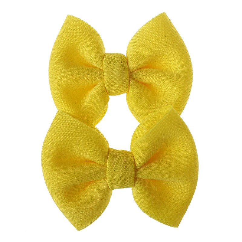 Fashion Kids Bow Barrettes 2Pcs/Set Kids Hair Clip Baby Girls Hairpins Accessory - Image 4 of 4