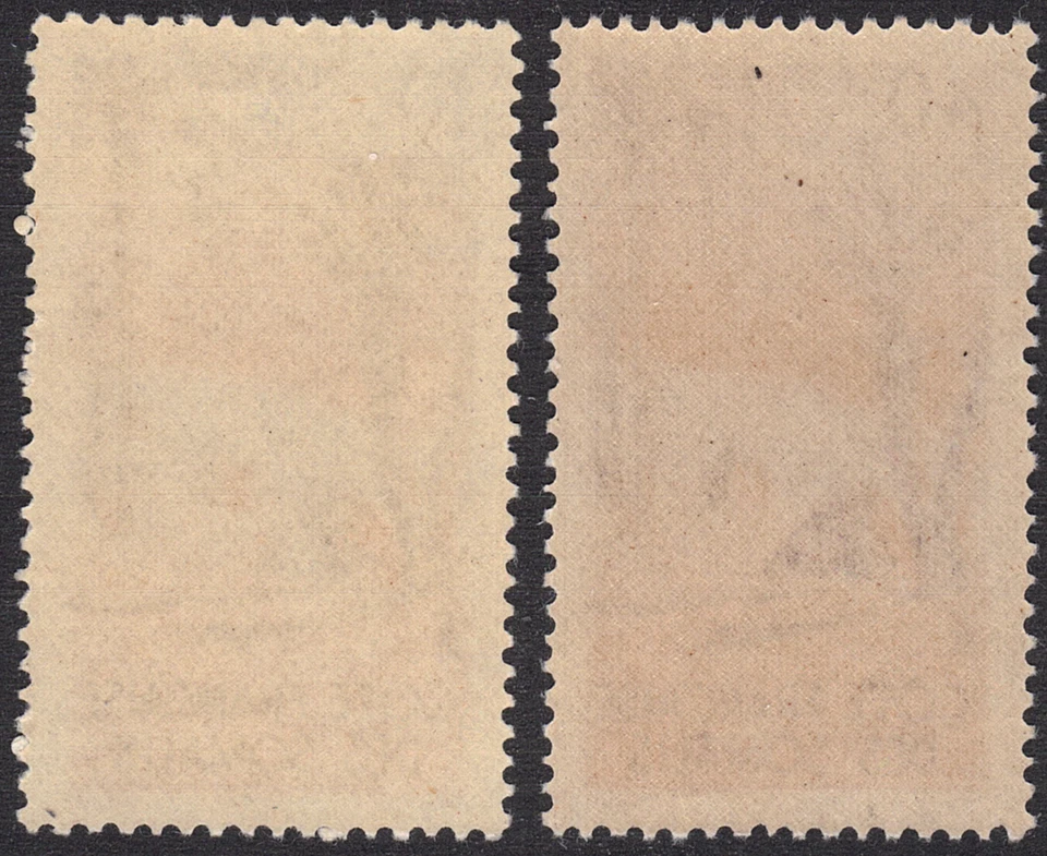 1947 Somali Cost-SC# 248-250 - Danakil Tent - 2 Different Stamps - M-NH - Image 2 of 2