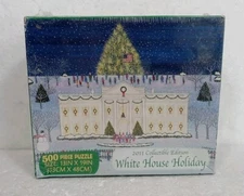 White House Holiday Puzzle 2011 Collectible Edition 500 Pieces 