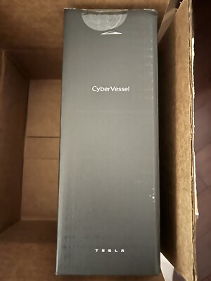 Tesla CYBERVESSEL Cybertruck Water Bottle Silver 20oz | eBay