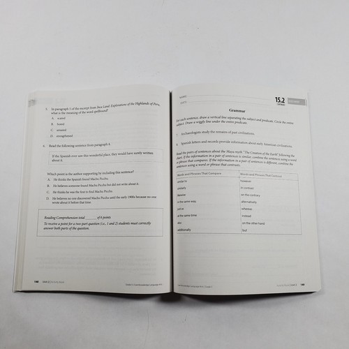 Amplify Core Knowledge Grade 5 Language Arts Activity Book Unit 2 PB Homeschool - Picture 4 of 7