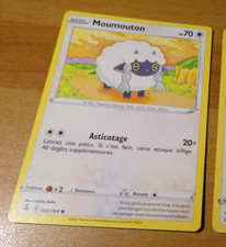 POKEMON POING DE FUSION FRANCAISE CARD CARTE Moumouton 222/264 FR MINT