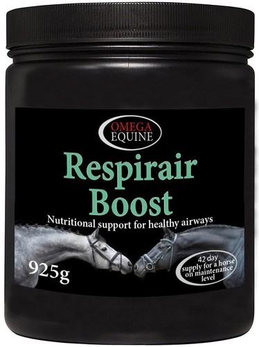 Omega Equine Respirair Boost Natural Respiratory Breathing Support Supplement - Picture 3 of 4