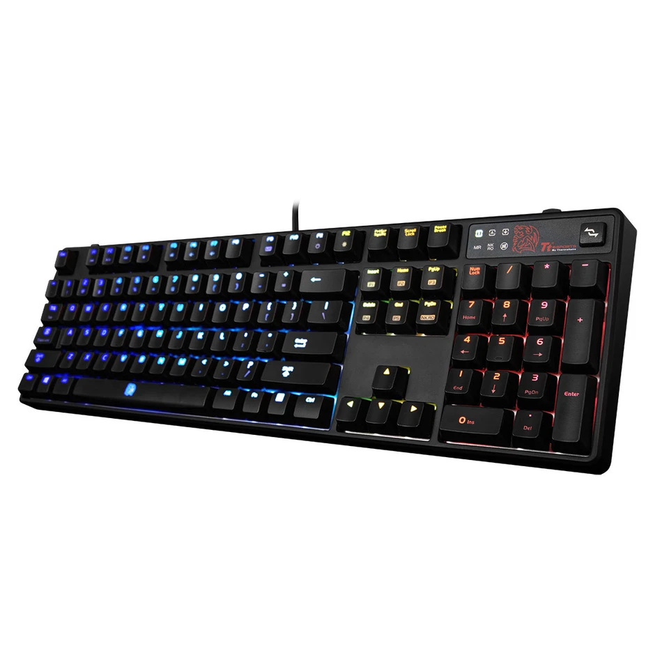 ThermalTake e Sports Poseidon Z Mechanical RGB Illuminated Gaming Keyboard - Image 4 of 4