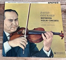SAX 2315 *BLUE/SILVER* *OISTRAKH /CLUYTENS* BEETHOVEN VIOLIN CTO* FNRO*. VG/NM