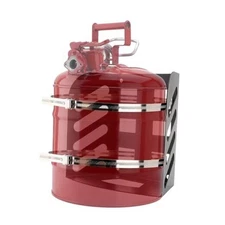 5 Gallon Gas Can Holder Rack for Type II Type I Safety Gas Can with 2 