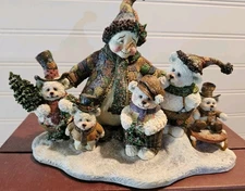 Sherwood's Collection 771216 Scotty's Snow Bears Figures Old Glory Co. With Box