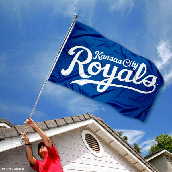 KC Royals Flag Large 3x5 - Image 2 of 4