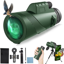 Monocular Telescope, Monoculars for Adults, BAK-4 Prism and FMC High Power,KHD45