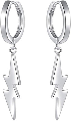 S925 Sterlingsilber Blitz Ohrhänger für Damen