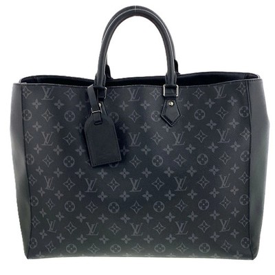Louis Vuitton Grand Sac Tote Bag M44733 Monogram Eclipse Black r50_0527