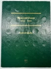1916 - 1945 Mercury 10c Silver Dimes Partial Collection In Littleton Album