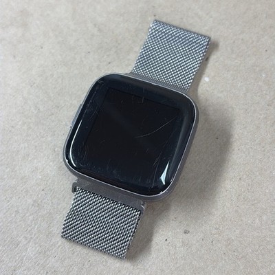 Fitbit Versa 2 Fitness Activity Tracker Watch FB507 with Band Tested Works