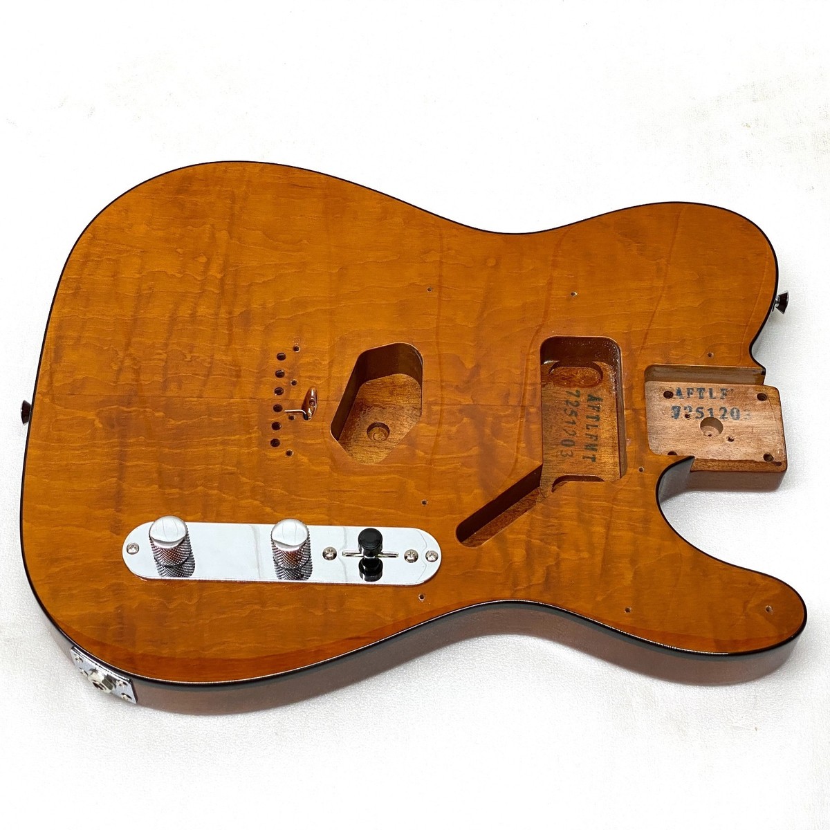 Genuine! Fender Squier TELE BODY Flame Maple Top FMT Mocha
