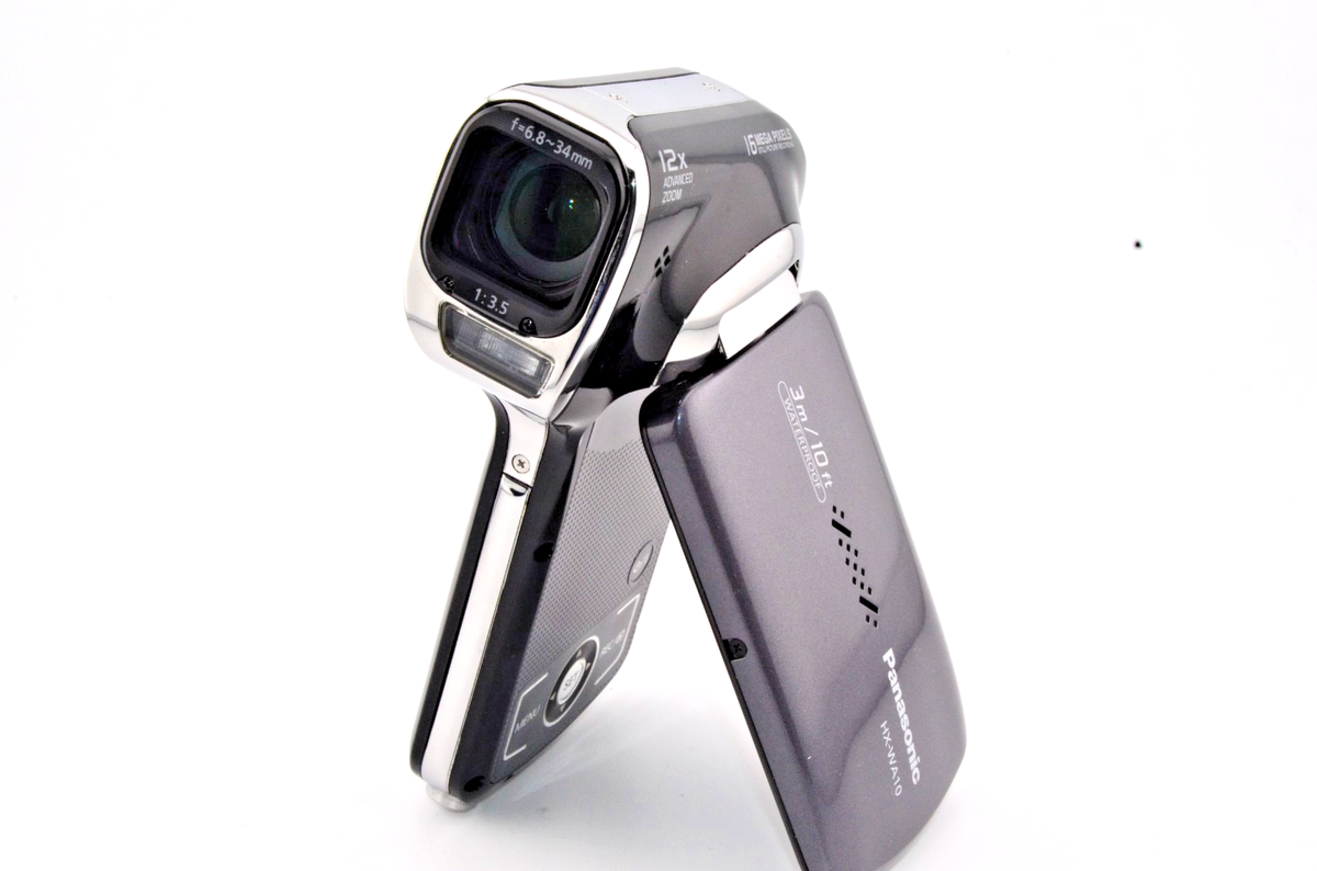 Panasonic HX-WA10 Black Full HD Waterproof Camcorder Boxed Tested