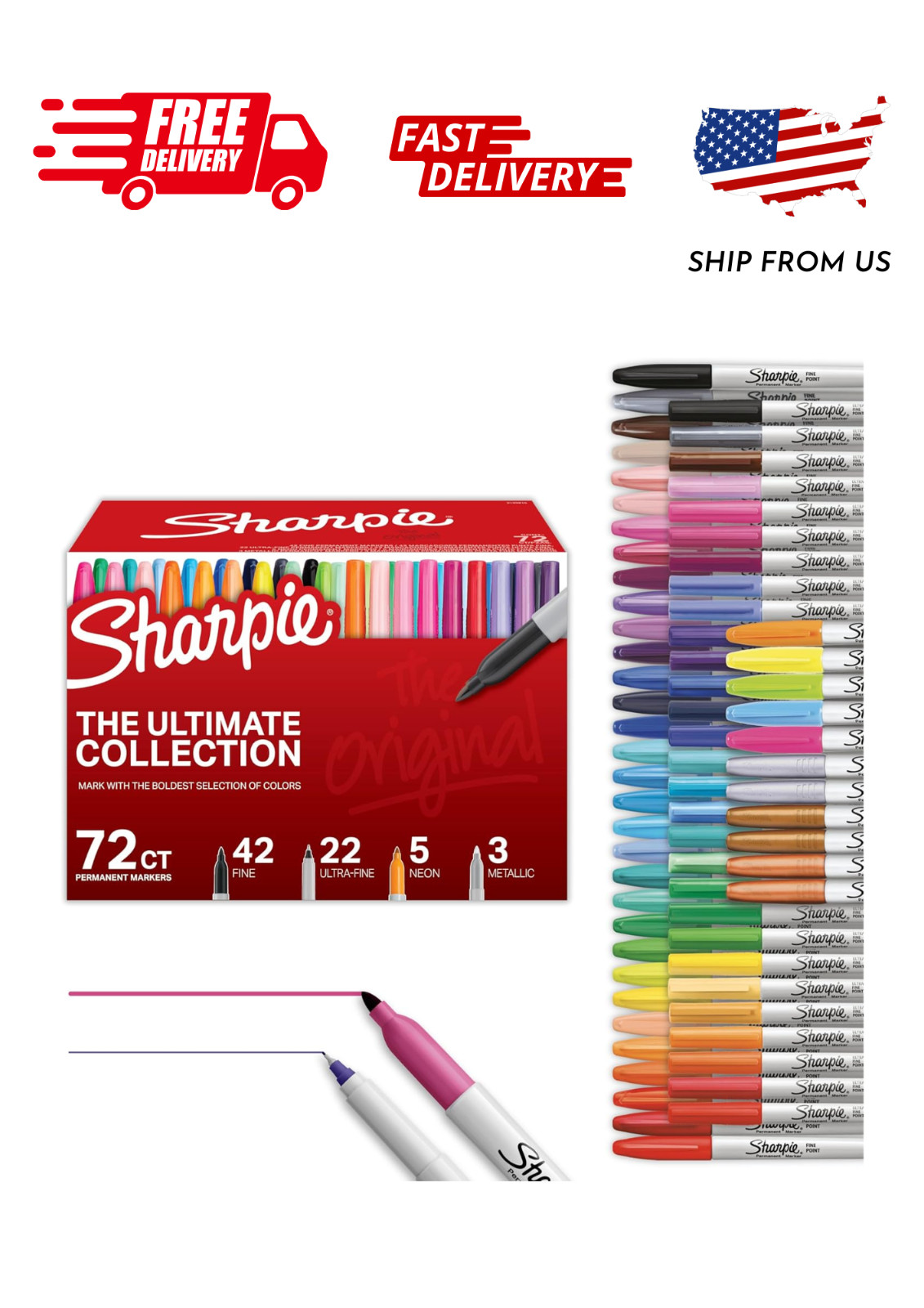 Ultimate Collection, Fine And Ultra Fine Points, Assor